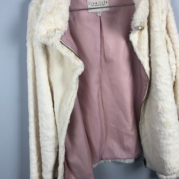 live life by Sanctuary Sofia Faux Fur Jacket - Picture 7 of 10